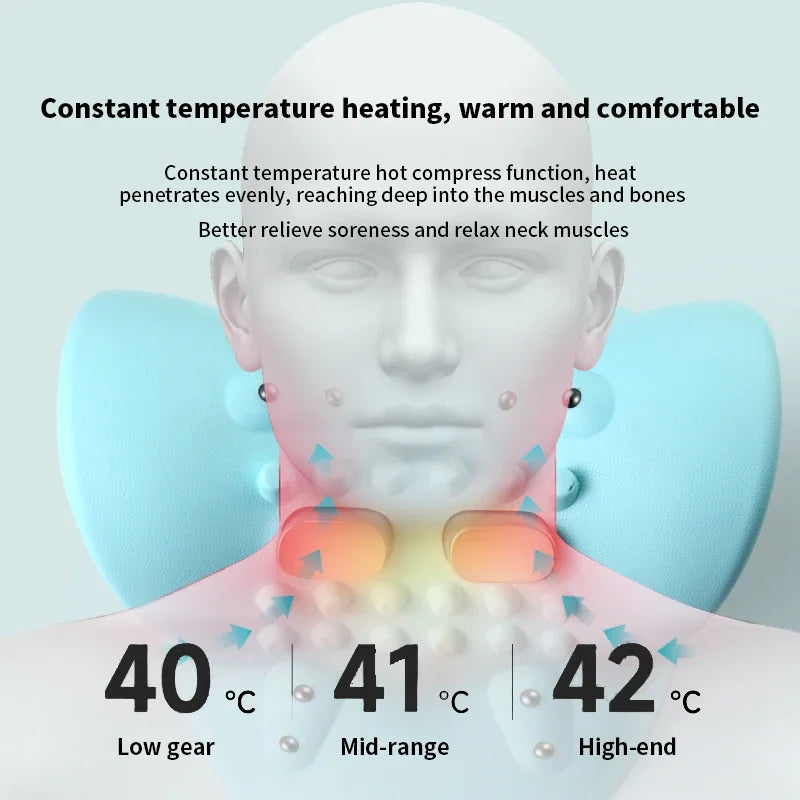 NeckEase Heated Cervical Massager