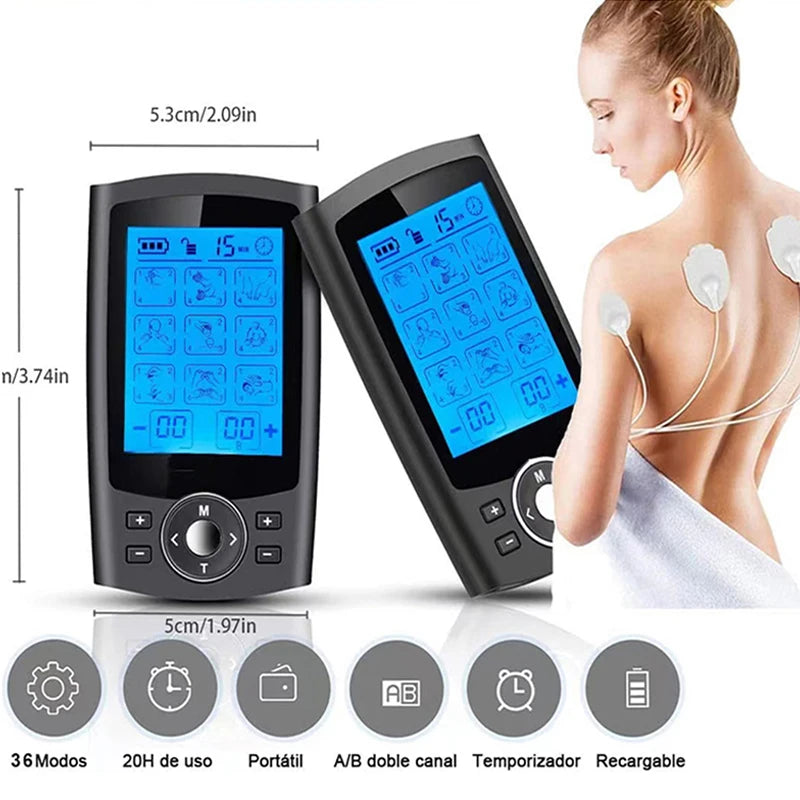 Muscle Massager Adjustable Mode Body Massage Slimming Machine