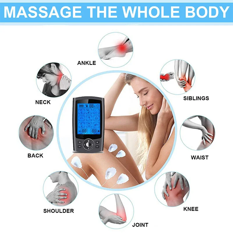 Muscle Massager Adjustable Mode Body Massage Slimming Machine