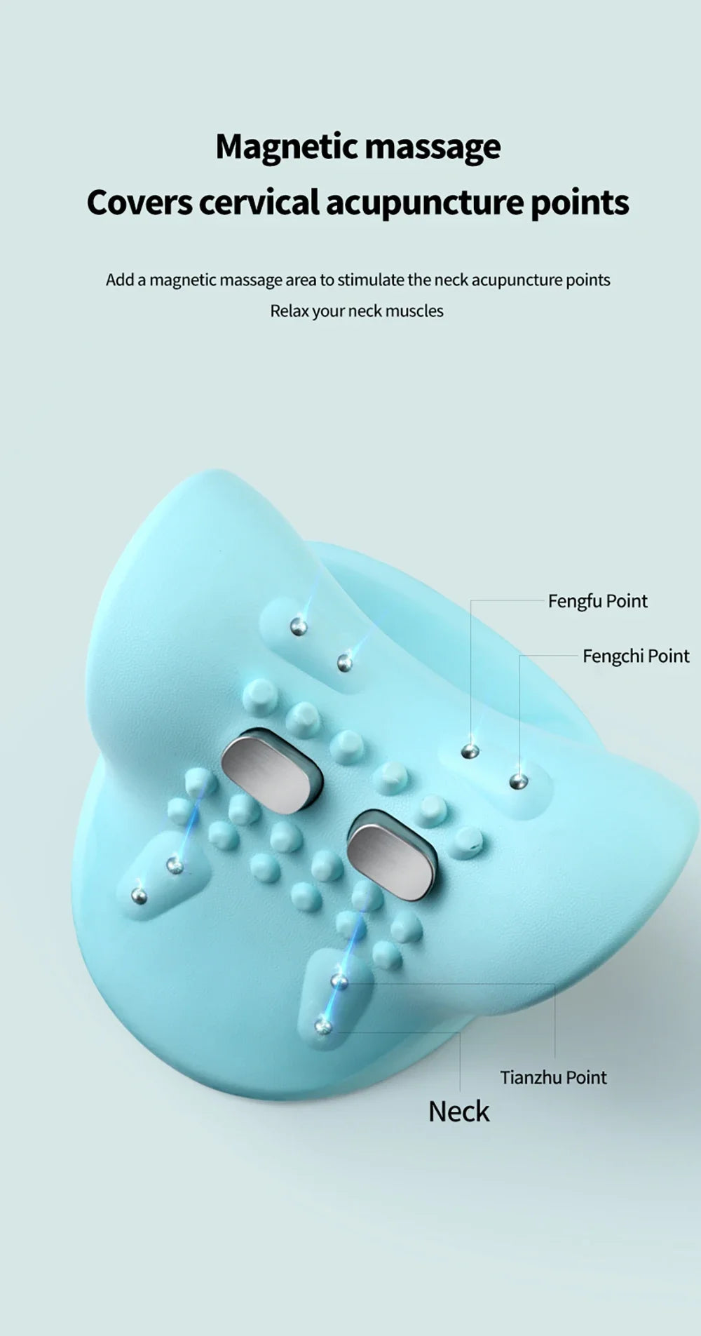 NeckEase Heated Cervical Massager