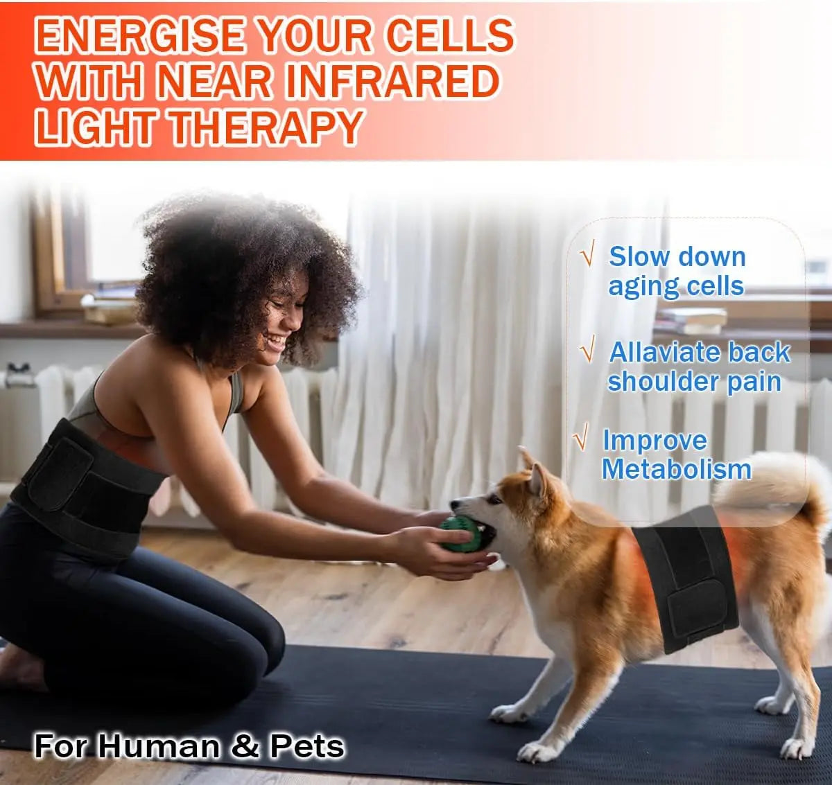 NueLight Infrared Light Therapy Belt